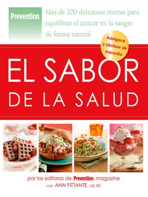 cover image of El sabor de la salud